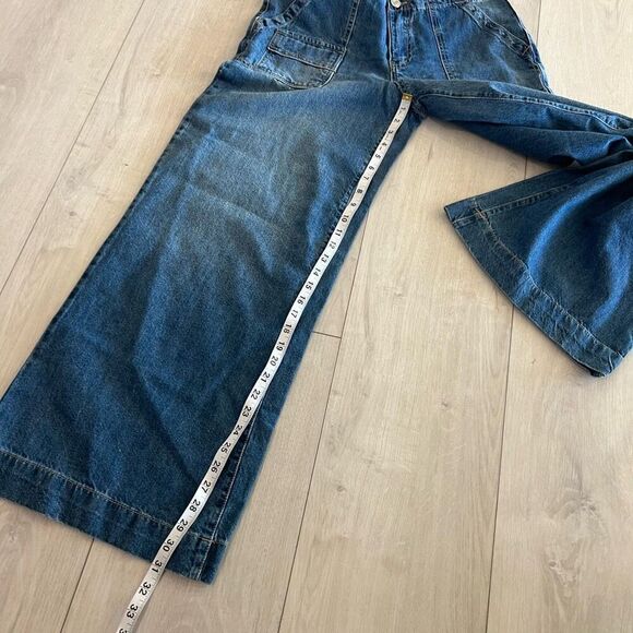 Forever 21 women low rise wide leg jeans size 30 - Picture 4 of 10